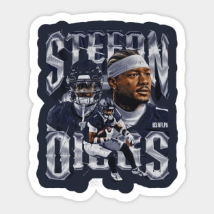 Stefon Diggs Houston Vintage Sticker